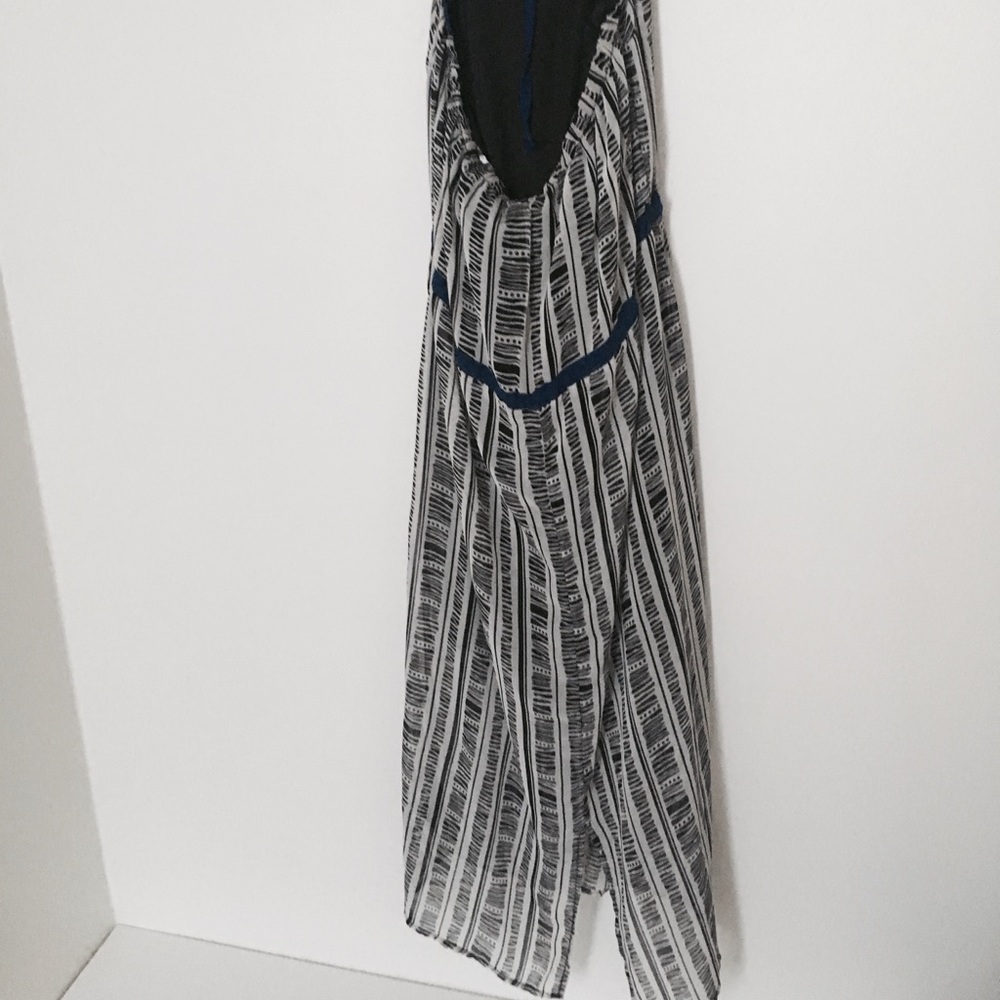Open Back Drawstring Sun Dress - Picture 2 of 3